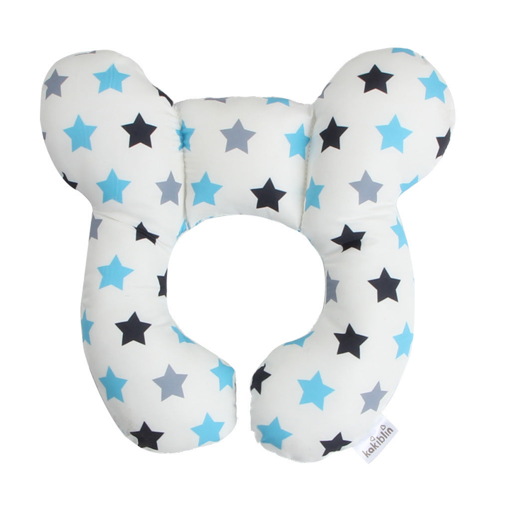 U-Shaped Infant Pillow for Baby Bed, Safety Seat, Neck Guard, Stroller