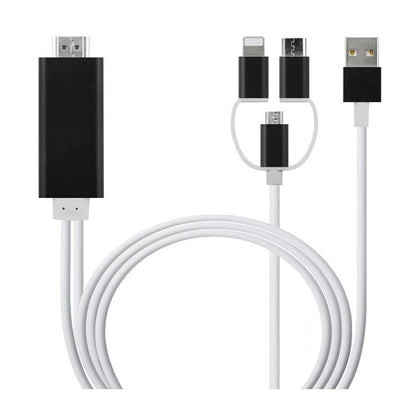 Type-C to HDMI 3-in-1 Projection Cable