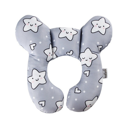 U-Shaped Infant Pillow for Baby Bed, Safety Seat, Neck Guard, Stroller