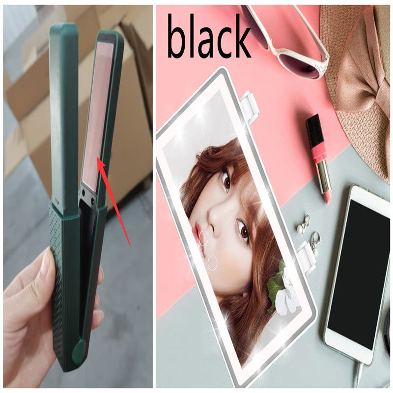 Cordless USB Hair Straightener & Curler