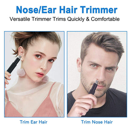 2020 Professional Ear and Nose Hair Trimmer - Waterproof and Stainless Steel Blades. Banned on Amazon.