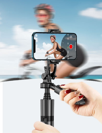 360° AI Auto Face Tracking Phone Holder for Vlogs and Live Videos