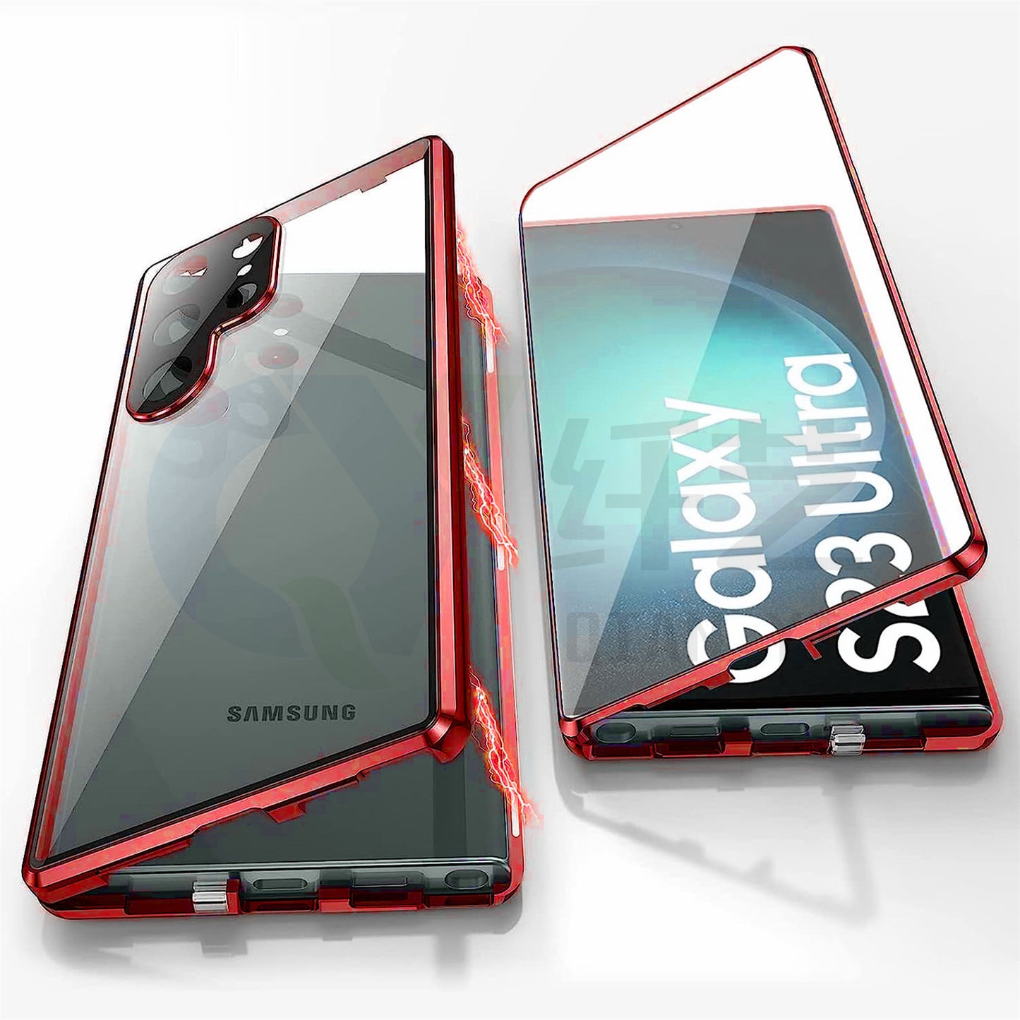 S24Ultra Peep-proof Magnetic Mirror Case