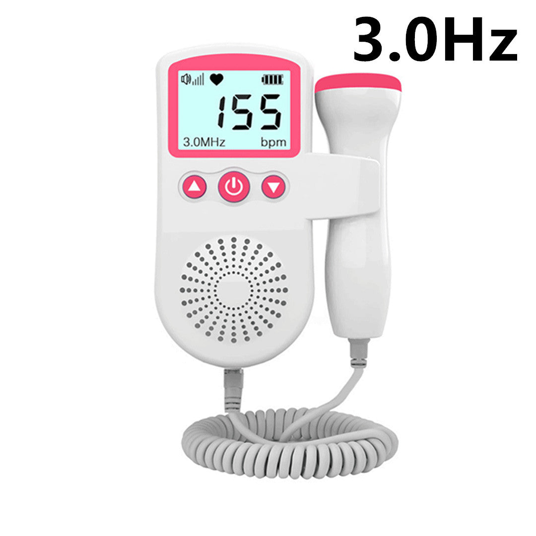 Fetal Heart Rate Monitor: Home Pregnancy Baby Sound Detector